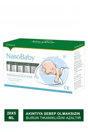 Outlet - Dr. Thomson Naso Baby Serum Fizyolojik 5 ml x 20 Flakon