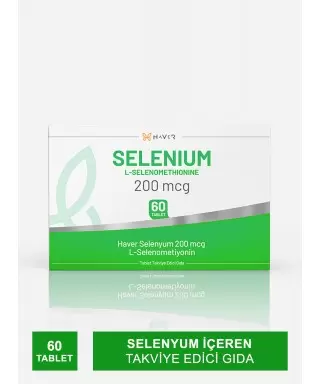 Outlet - Haver Selenyum 200mcg 60 Tablet