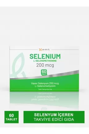 Outlet - Haver Selenyum 200mcg 60 Tablet