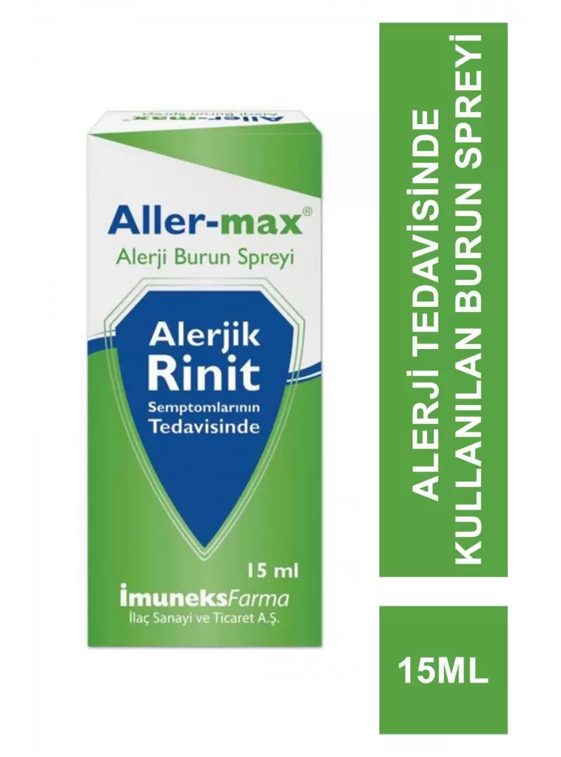 Outlet - İmuneks Aller-Max Burun Spreyi 15 ml