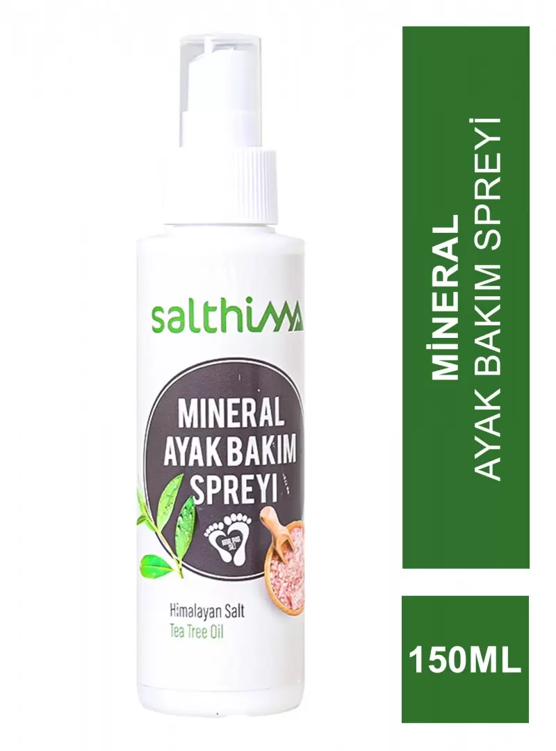 Outlet - Salthima Mineral Ayak Bakım Spreyi - Ayak Ve Tırnak Mantarı - 150 ml