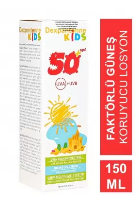 Outlet - Dexpantonne Kids Spf50+ Güneş Koruyucu Losyon 150 ml