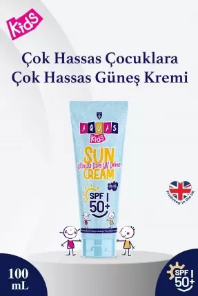 Nutrigen Üzüm 200 ml + Aquas Kids SPF 50+ Sun Cream Çocuk Güneş Kremi 100 ml Yaz Seti