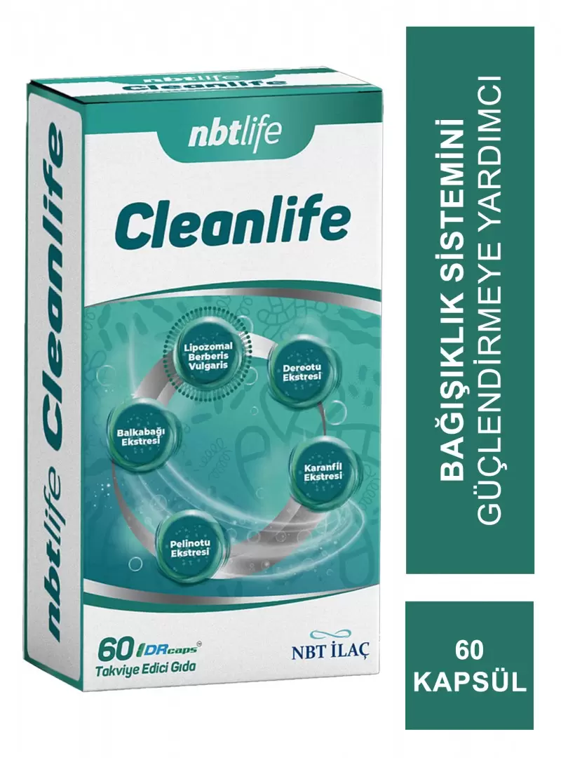 Nbt Life Cleanlife 60 Kapsül