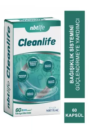 Nbt Life Cleanlife 60 Kapsül