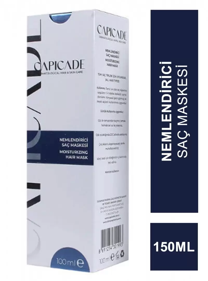 Capicade Nemlendirici Saç Maskesi 150 ml