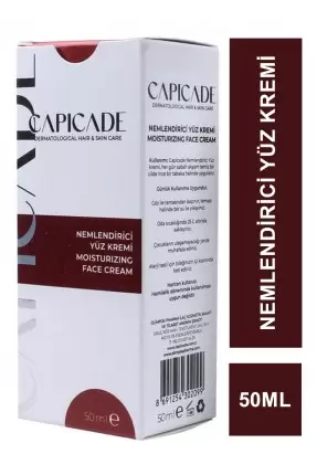 Capicade Nemlendirici Yüz Kremi 50 ml