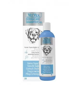 Outlet - VetVex Dermacare Köpek Şampuanı 200 ml