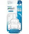 Philips Avent Anti-kolik Biberon Emziği 6+ Ay 2'li -SCF636/27-