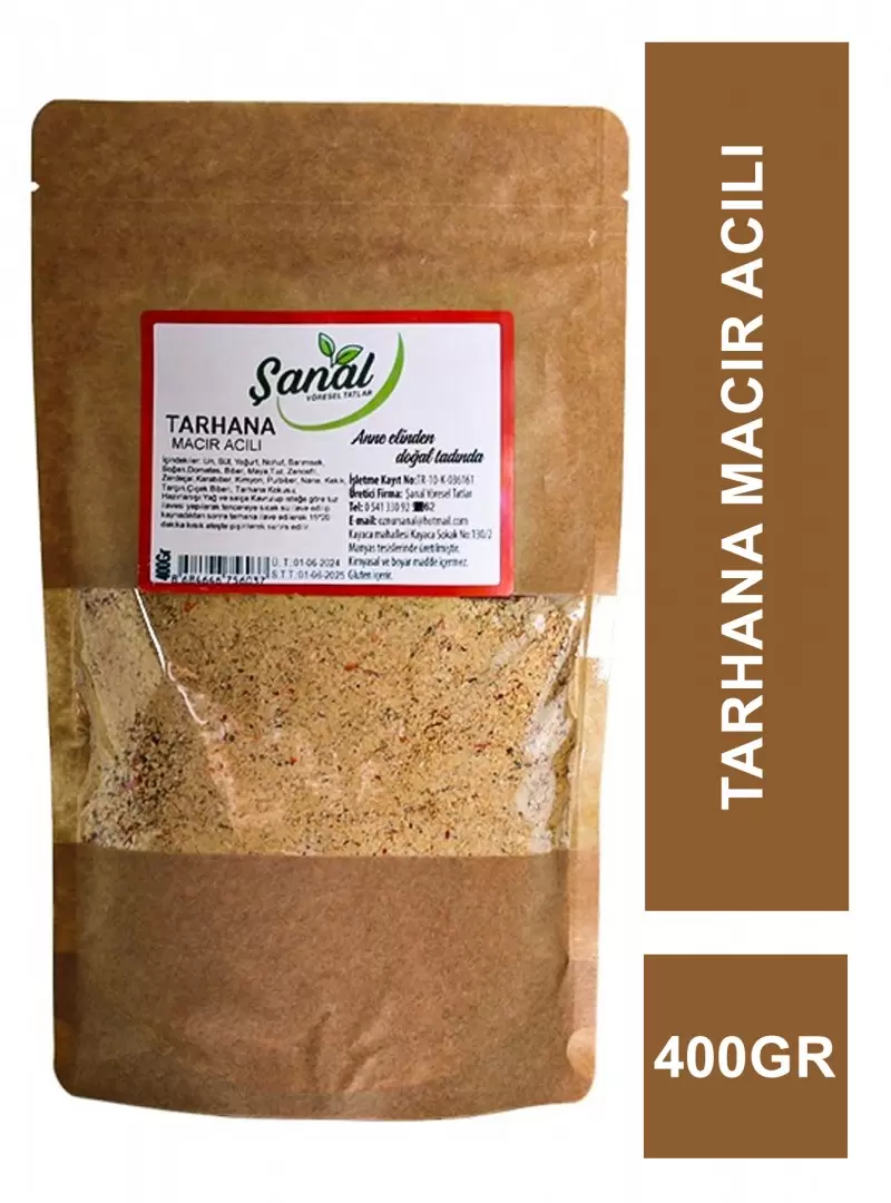 Şanal Tarhana Macır Acılı 400gr