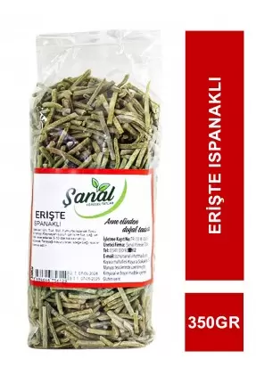 Şanal Erişte Ispanaklı 350gr