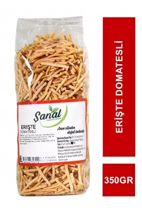 Şanal Erişte Domatesli 350gr