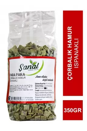 Şanal Para Para Çorbalık Hamur Ispanaklı 350gr