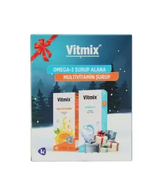 Vitmix Kofre - Omega-3 & Multivitamin - 100ml+100 ml