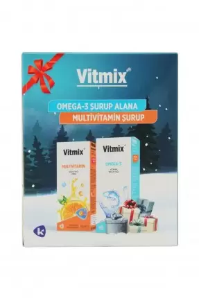 Vitmix Kofre - Omega-3 & Multivitamin - 100ml+100 ml