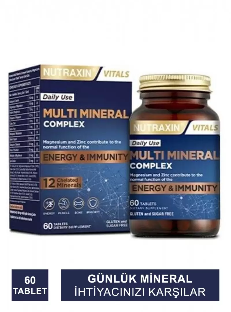 Nutraxin Multi Mineral Complex 60 Tablet