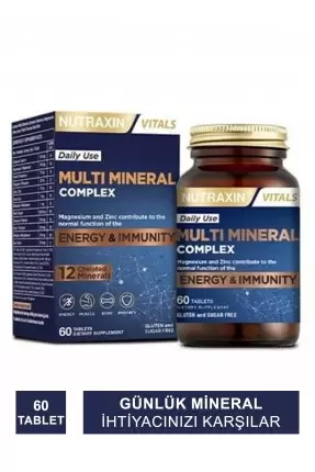 Nutraxin Multi Mineral Complex 60 Tablet