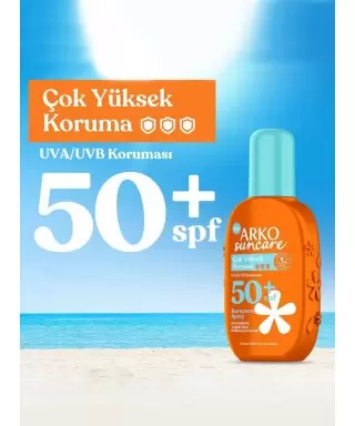 Arko Suncare Spf50 Çok Yüksek Korumalı Vücut Güneş Spreyi 200 ml