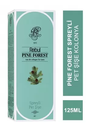 Rebul Pine Forest Spreyli Pet Şişe Kolonya 125 ml