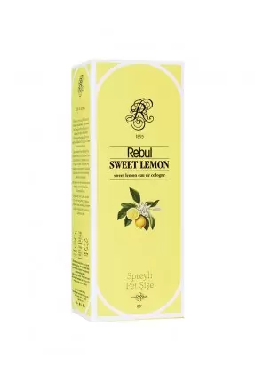 Rebul Sweet Lemon Spreyli Pet Şişe Kolonya 125 ml