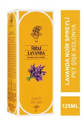 Rebul Lavanda Spreyli Pet Şişe Kolonya 125 ml