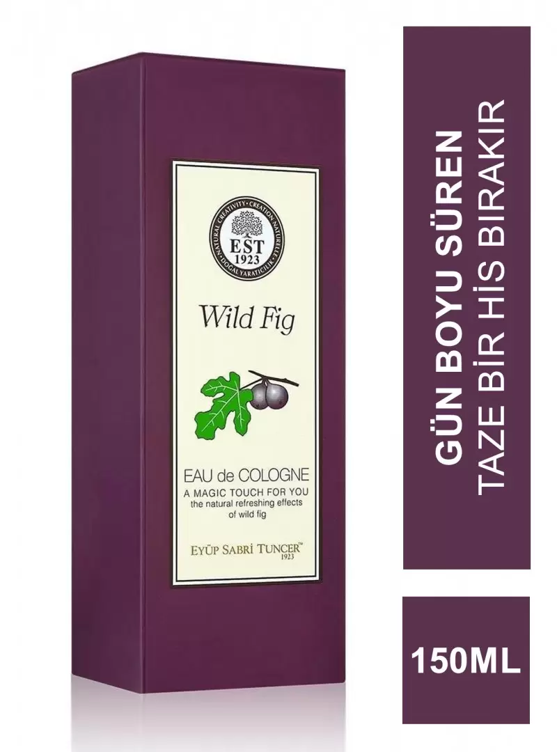 Eyüp Sabri Tuncer Wild Fig 150 ml Eau De Cologne - Cam Şişe