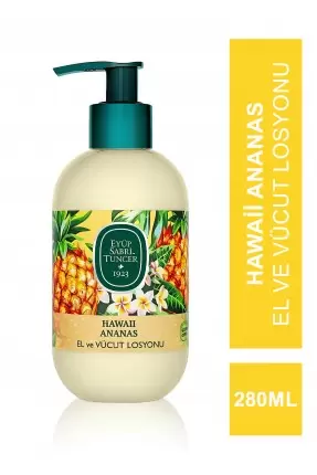 Eyüp Sabri Tuncer Hawaii Ananas Doğal Zeytinyağlı El ve Vücut Losyonu 280 ml