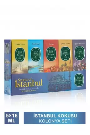 Eyüp Sabri Tuncer 5'li 16 ml Kolonya - Scents of İstanbul