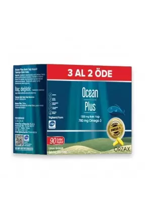 Ocean Plus 1200 mg 90 Kapsül - 3 Al 2 Öde