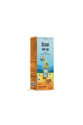 Ocean Balık Yağı Portakal Aromalı 150 ml - Matara Hediyeli