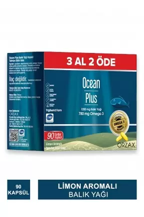 Ocean Plus 1200 mg 90 Kapsül - 3 Al 2 Öde