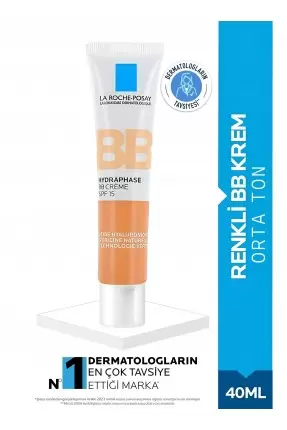 La Roche Posay Hydraphase HA BB Cream Spf15 - Medium - 40 ml