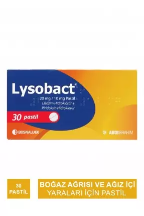 Lysobact 30 Pastil