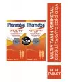 Pharmaton Vitality Multivitamin 2x30 Tablet - 2.si %50 İndirimli