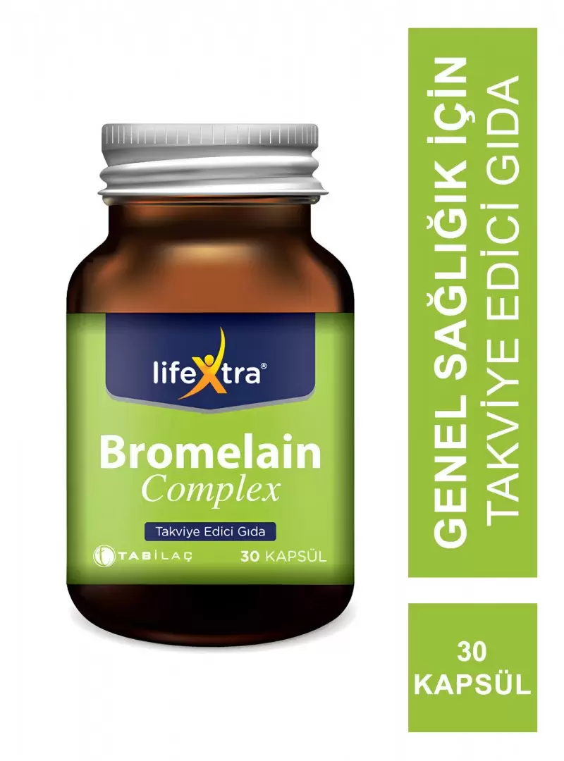 LifeXtra Bromelain Complex 30 Kapsül