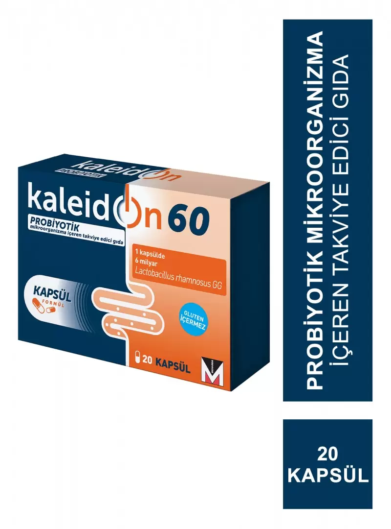 Kaleidon 60 mg 20 Kapsül