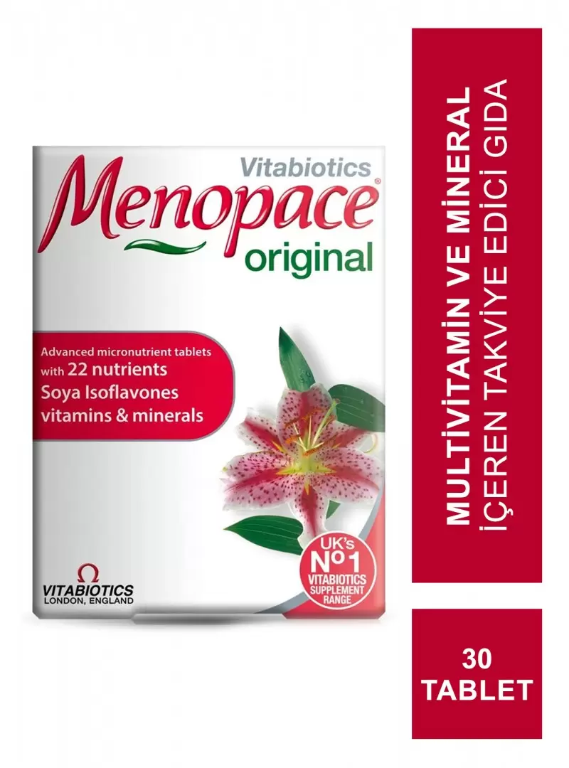 Vitabiotics Menopace Original 30 Tablet