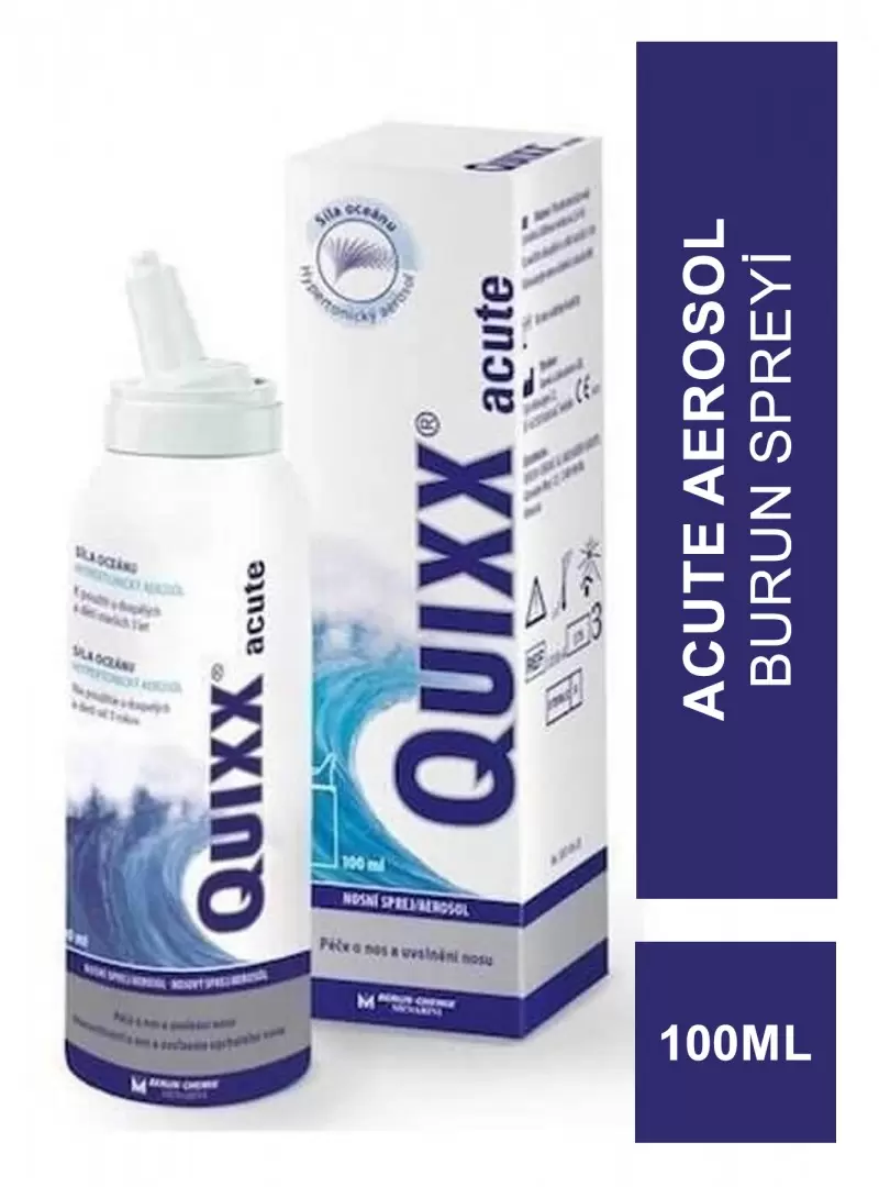 Quixx Acute Aerosol Burun Spreyi 100 ml