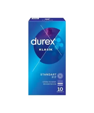 Durex Klasik Prezervatif 10 Adet