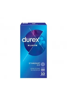 Durex Klasik Prezervatif 10 Adet