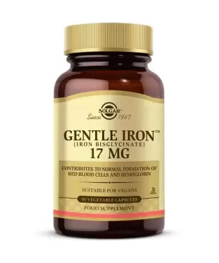 Solgar Gentle Iron 17 mg 90 Kapsül