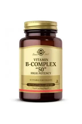 Solgar Vitamin B-Complex "50" 50 Kapsül