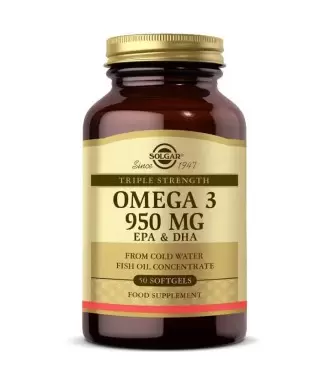 Solgar Omega 3 950 mg 50 Yumuşak Kapsül