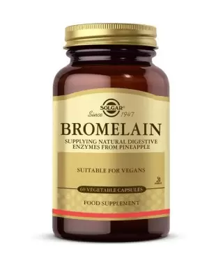 Solgar Bromelain 60 Kapsül