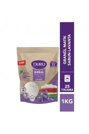 Duru Lavanta Kokulu Doğal Granül Matik Sabun 1 kg