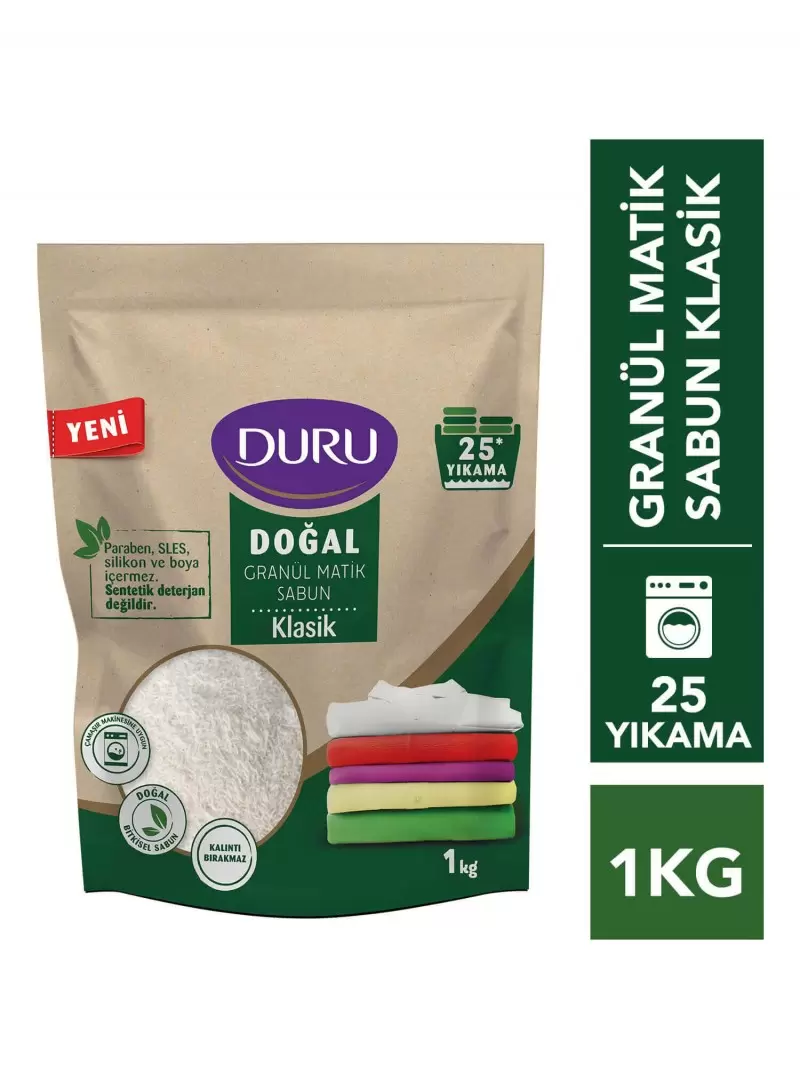 Duru Klasik Doğal Granül Matik Sabun 1 kg