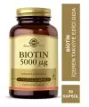 Solgar Biotin 5000 mcg 50 Kapsül