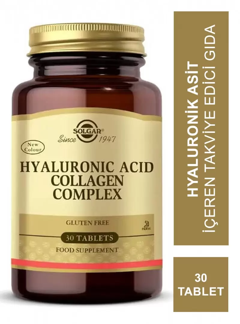 Solgar Hyaluronic Acid Collagen Complex 30 Tablet