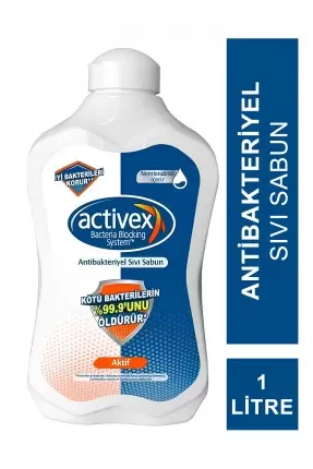 Activex Aktif Antibakteriyel Sıvı Sabun 1000 ml