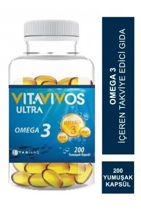 Vitavivos Ultra Omega 3 200 Kapsül